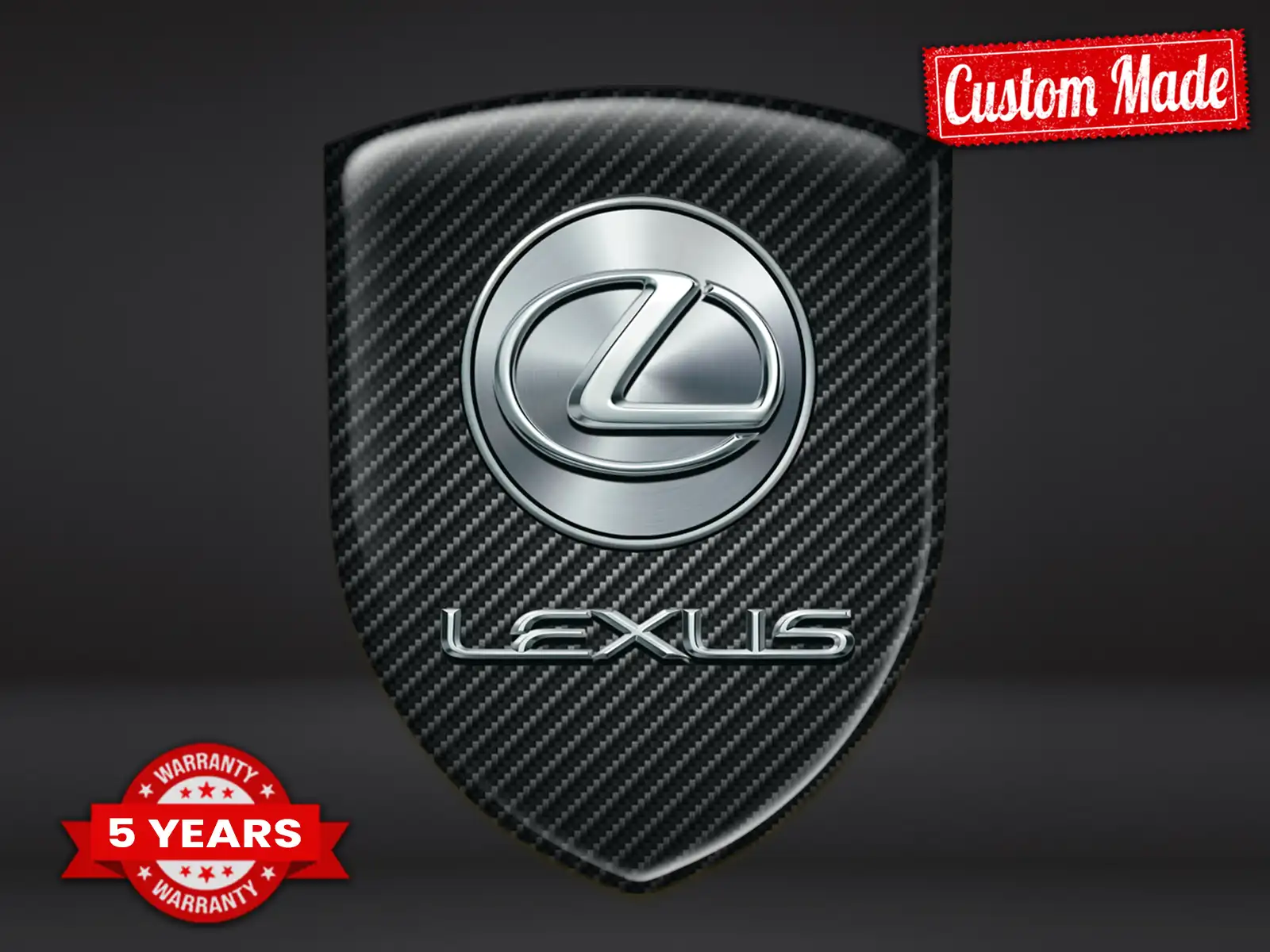 Lexus Insignias En Relieve Resistentes Máximo Pro Rendimiento